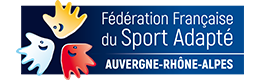 Logo Sport Adapté Région Auvergne Rhône-Alpes